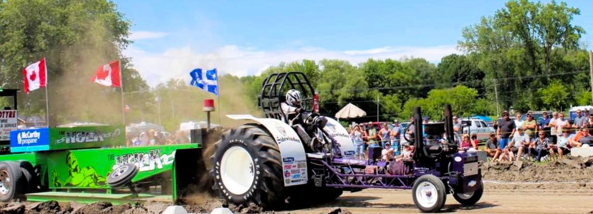 Modified tractor competing at the Beachburg Fair